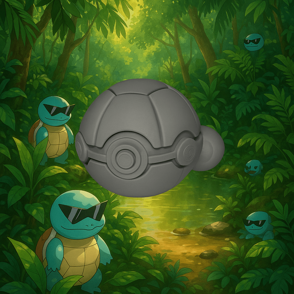 Squirtle Evolution Line - The Phynagrin Show