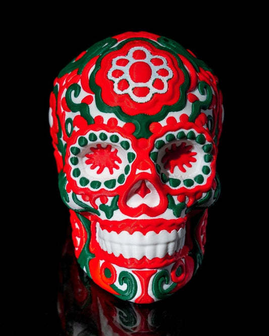 Sugar Skull Statue - The Phynagrin Show