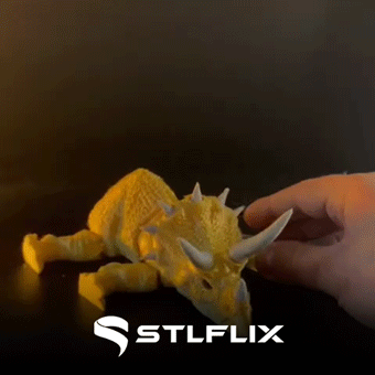 Articulated Triceratops